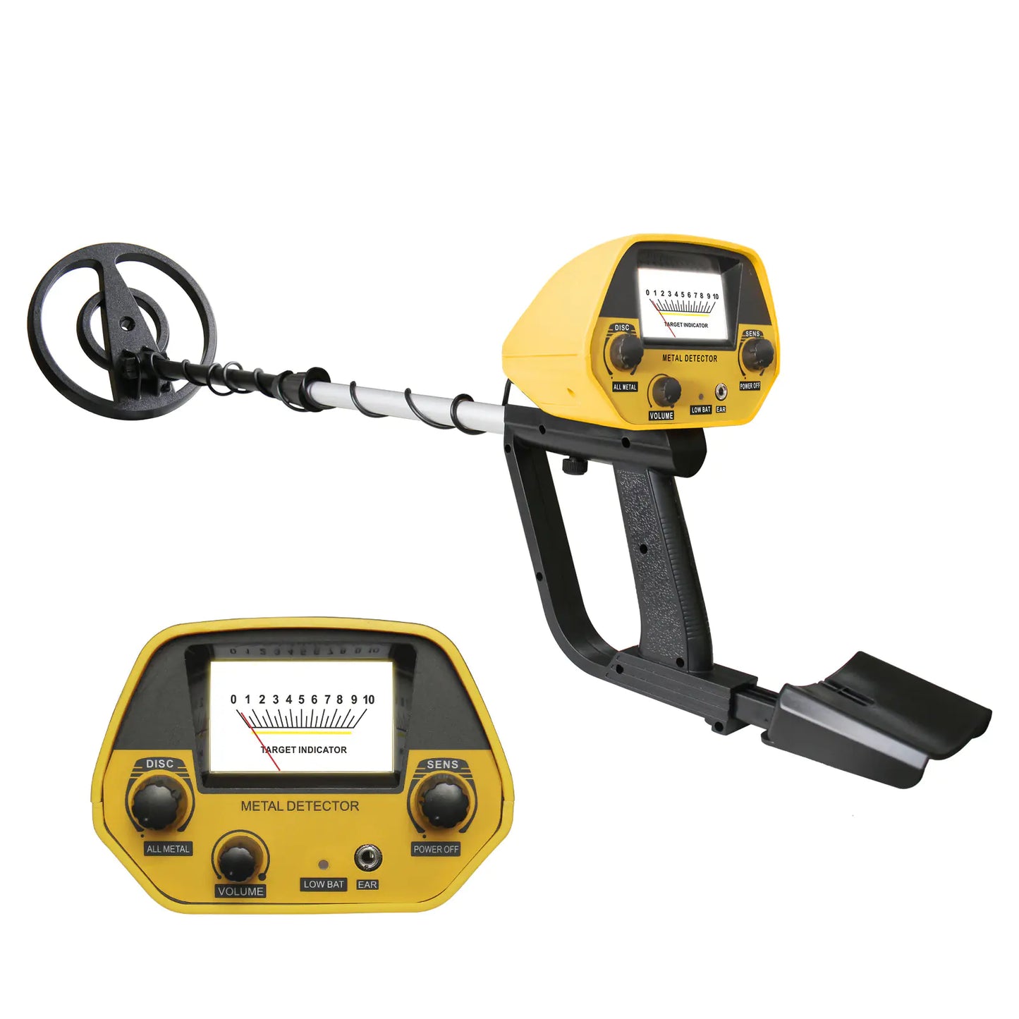 GC-1016A Upgraded Metal Detector for Gold and Silver