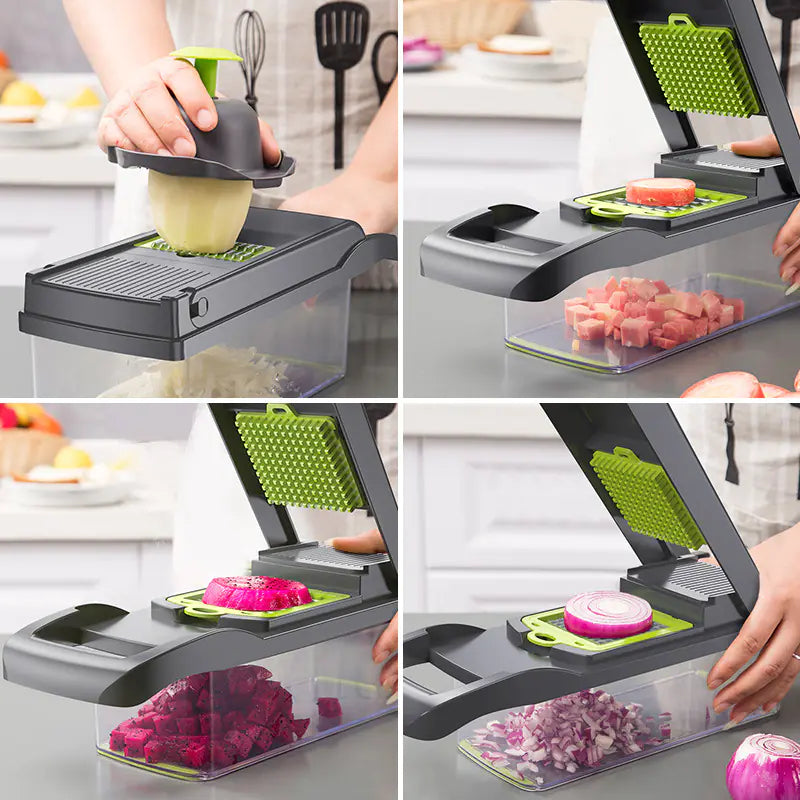Multi-Functional Vegetable Slicer and Shredder Tool