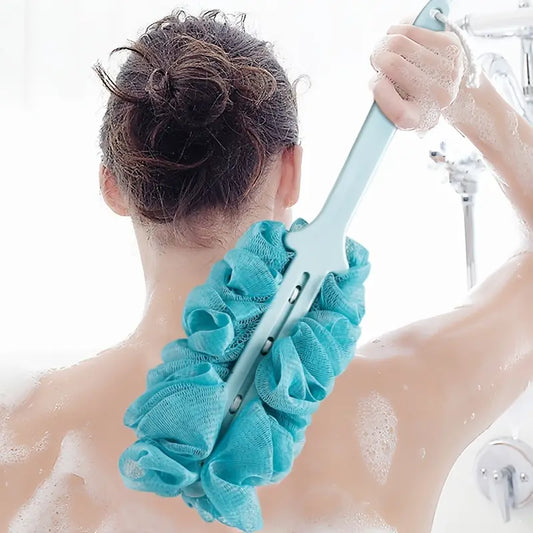 Powerful Long Handle Bath Brush for Scrubbing Back