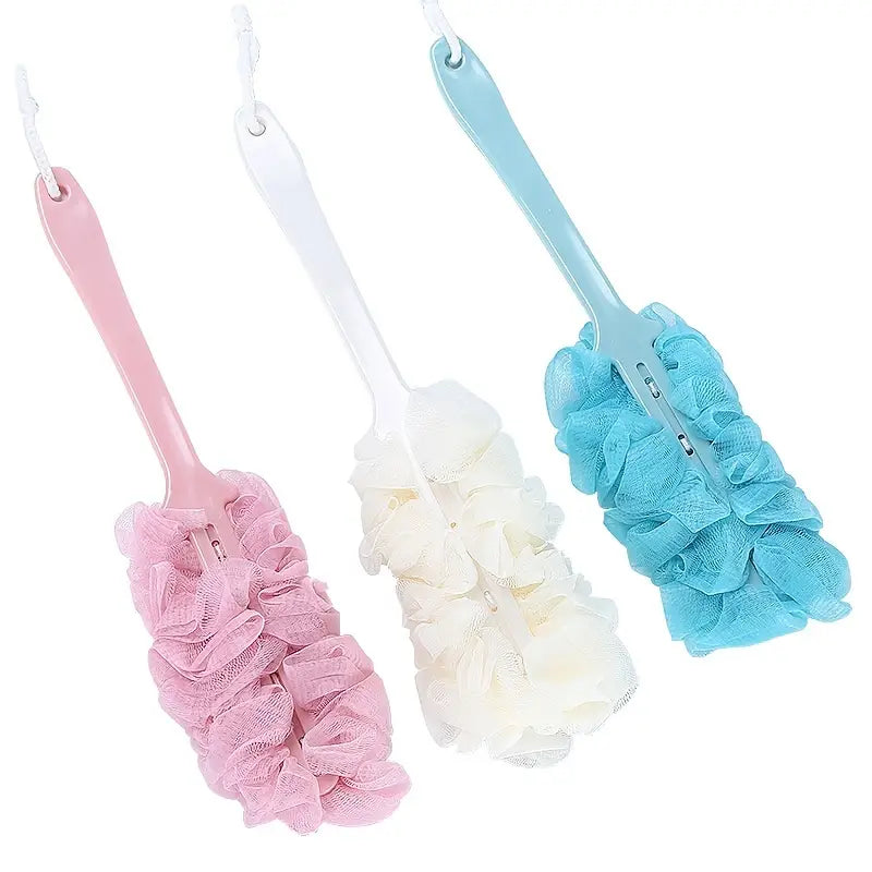 Powerful Long Handle Bath Brush for Scrubbing Back