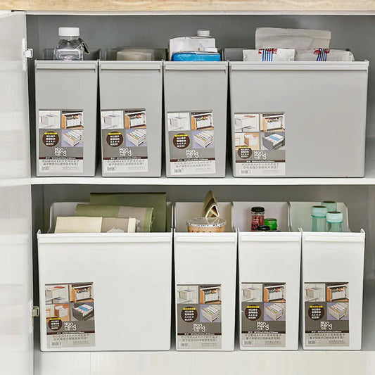 Desktop Organizer Box for Files and Books Storage
