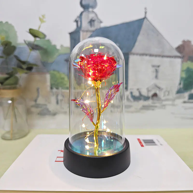 LED Rose Night Lamp