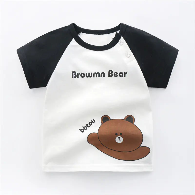 Cotton T-Shirts for Babies and Kids