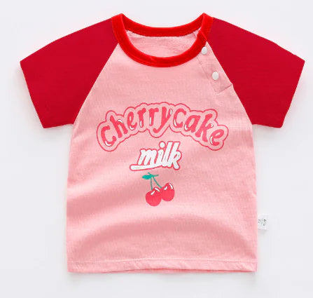 Cotton T-Shirts for Babies and Kids