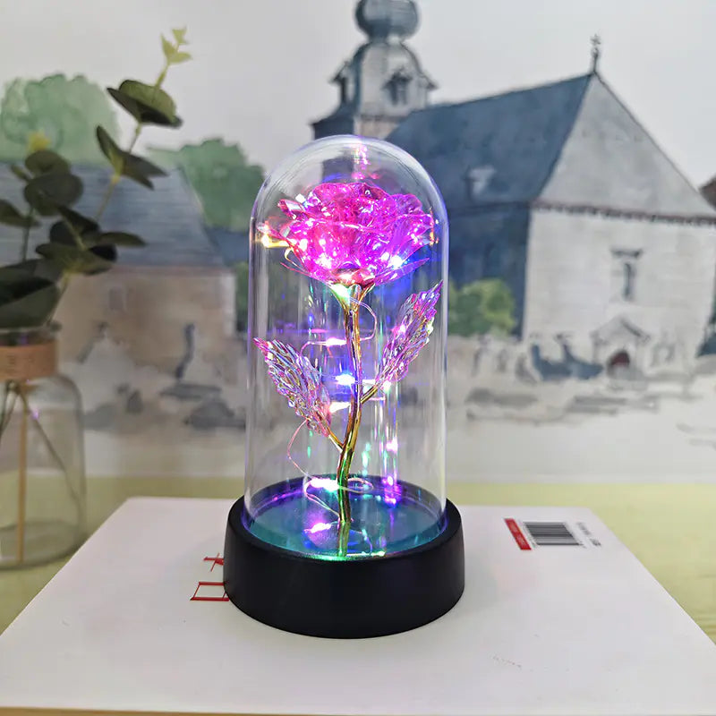 LED Rose Night Lamp