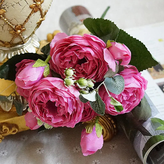Artificial Roses - Faux Flowers for Decoration