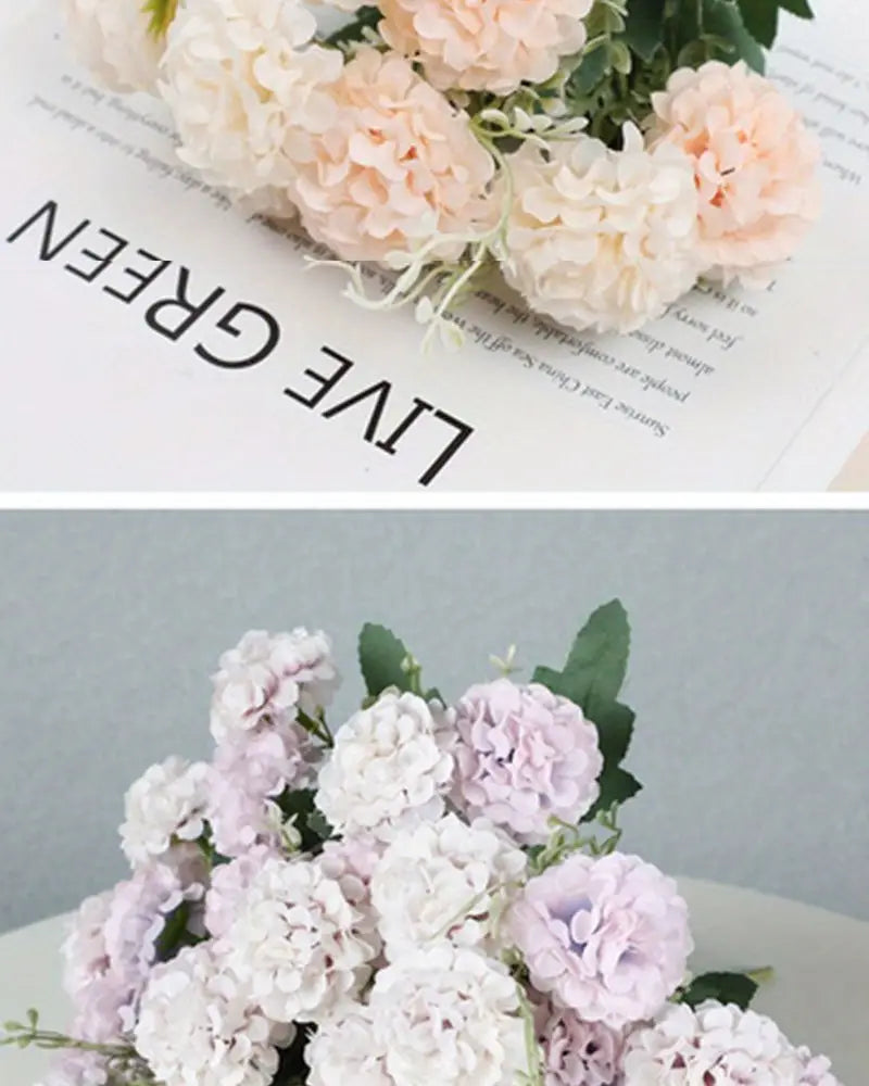 Artificial Chrysanthemum Faux Flower for Home Decor