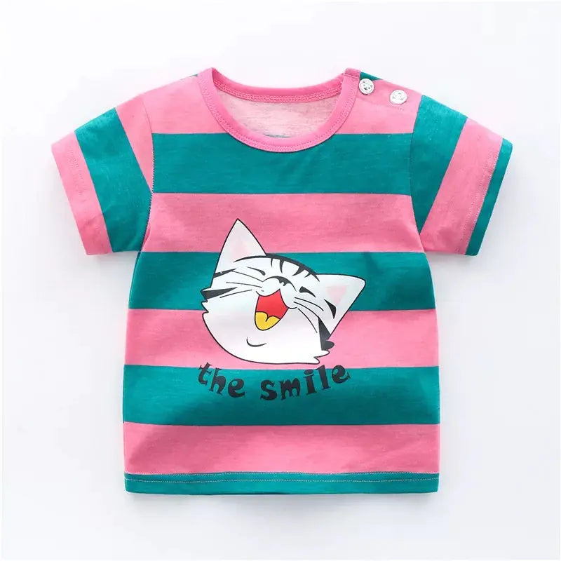 Cotton T-Shirts for Babies and Kids