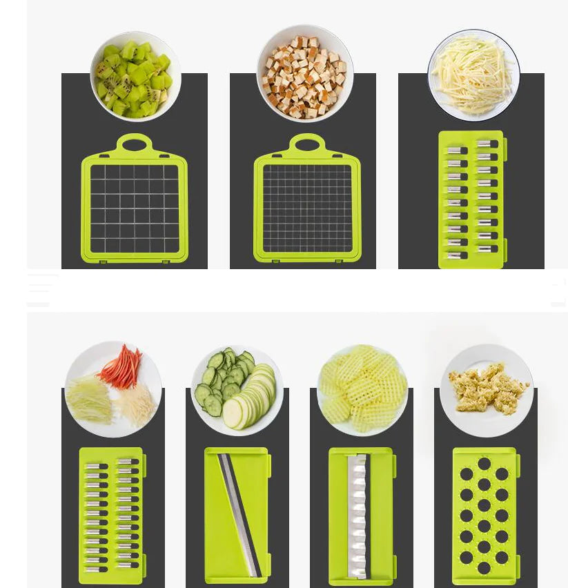 Multi-Functional Vegetable Slicer and Shredder Tool