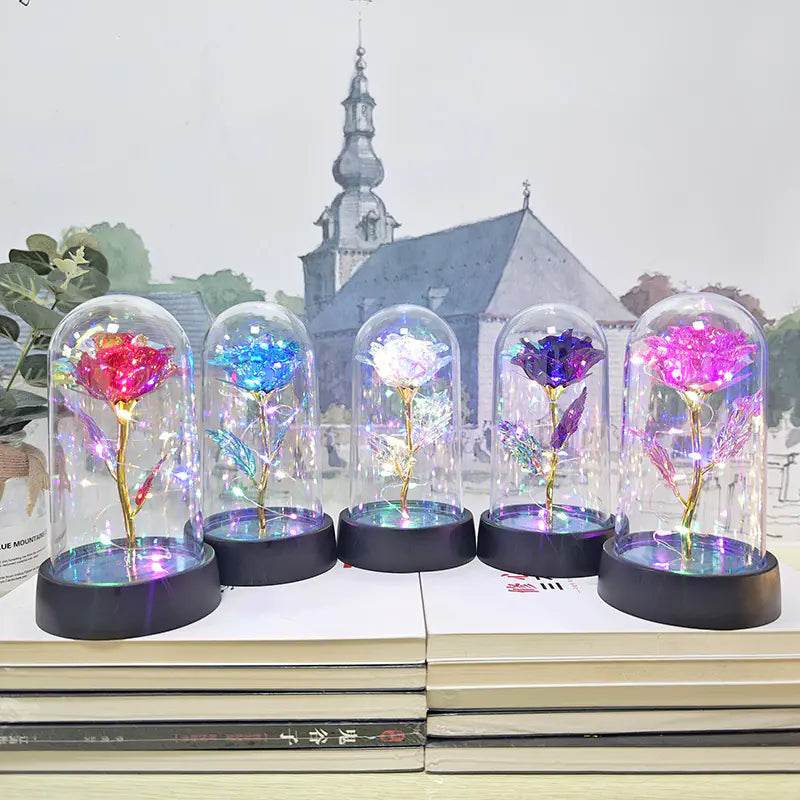 LED Rose Night Lamp