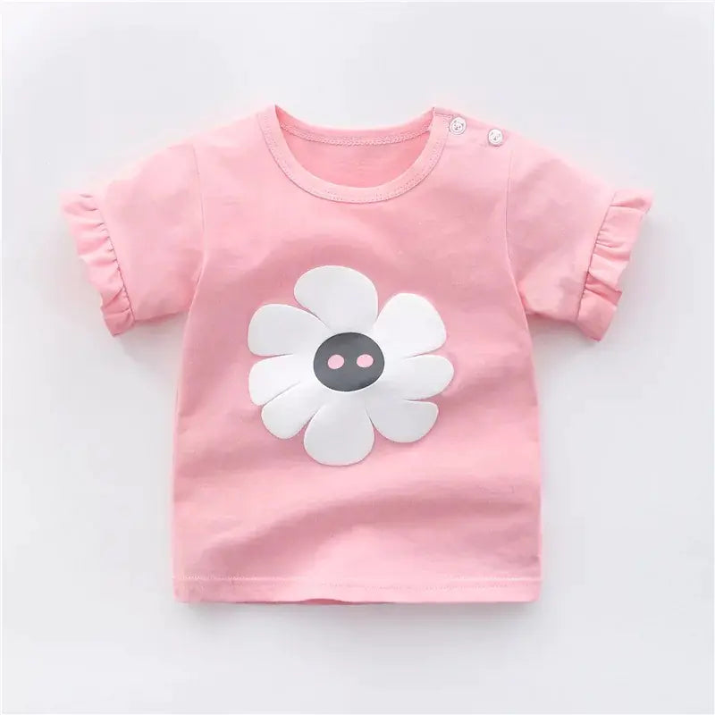 Cotton T-Shirts for Babies and Kids