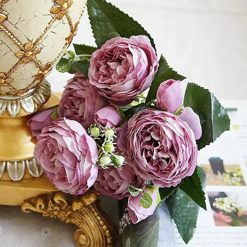 Artificial Roses - Faux Flowers for Decoration