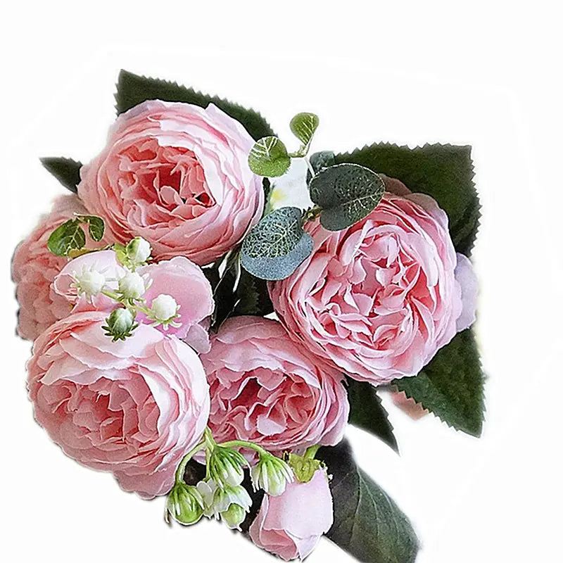 Artificial Roses - Faux Flowers for Decoration