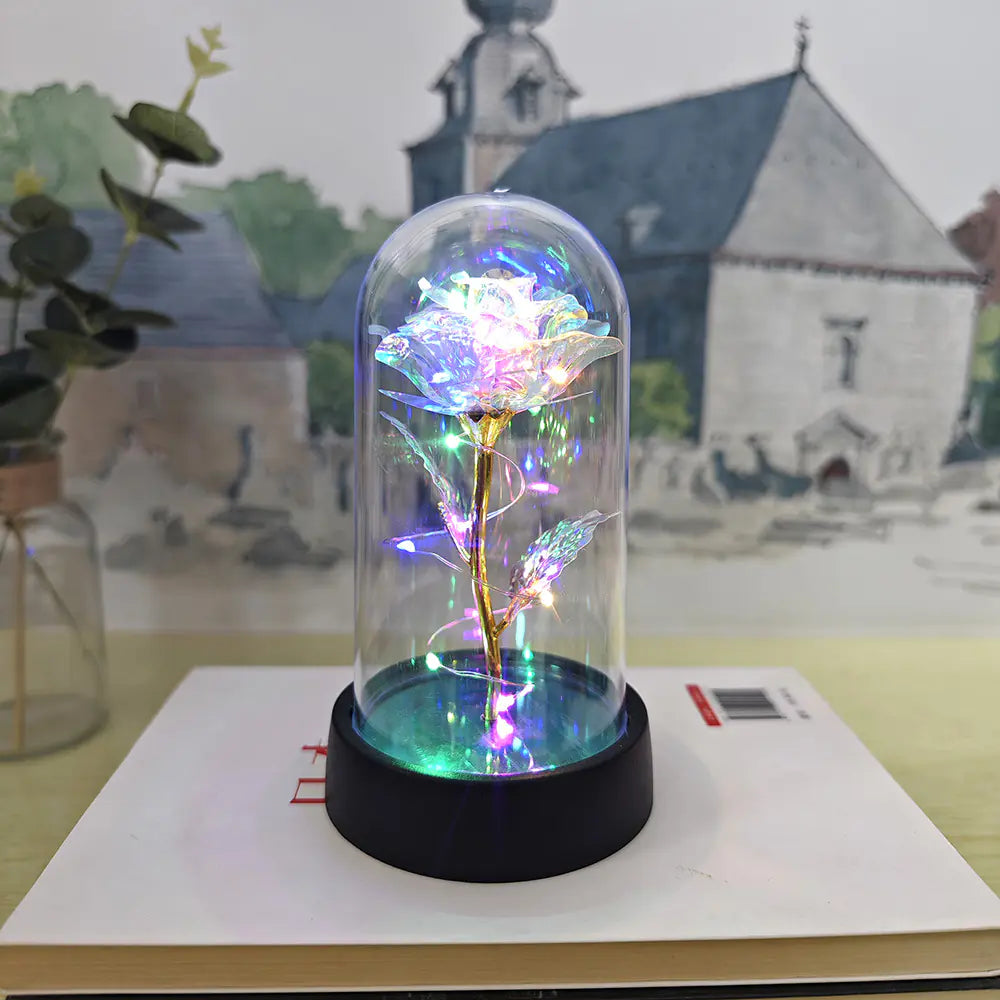 LED Rose Night Lamp